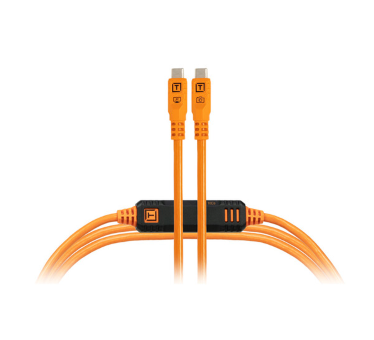 Shop Tether Tools TetherPro Optima USB-C Cable (15', High-Visibility Orange) by Tether Tools at B&C Camera