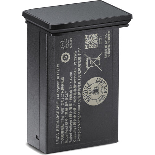 Leica BP-SCL6 Lithium-Ion Battery (8.4V, 2200mAh) - For Leica Q3, Q2,