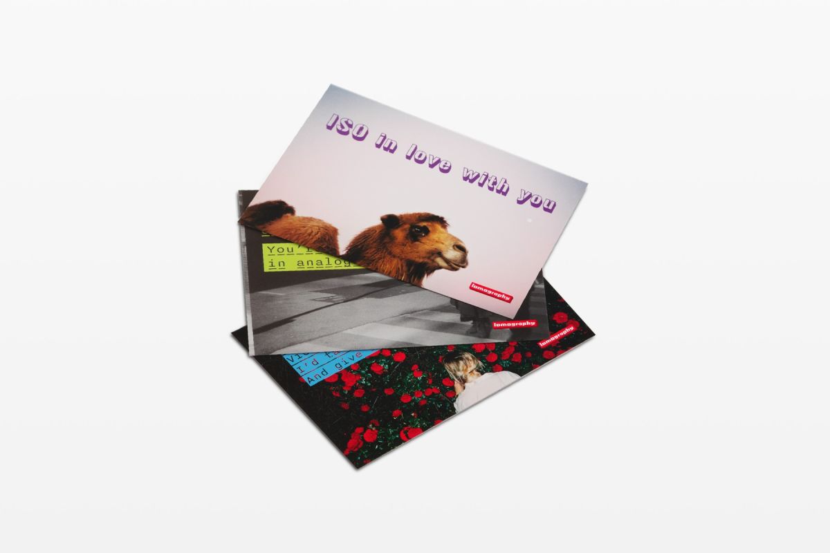 Lomography Love Letters Set of 3 Postcards