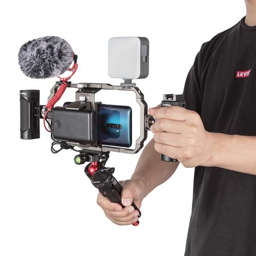 SmallRig Professional Phone Video Rig Kit for Vlogging Live Streaming 3384