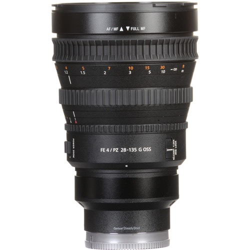 Sony FE PZ 28-135mm f/4 G OSS Lens