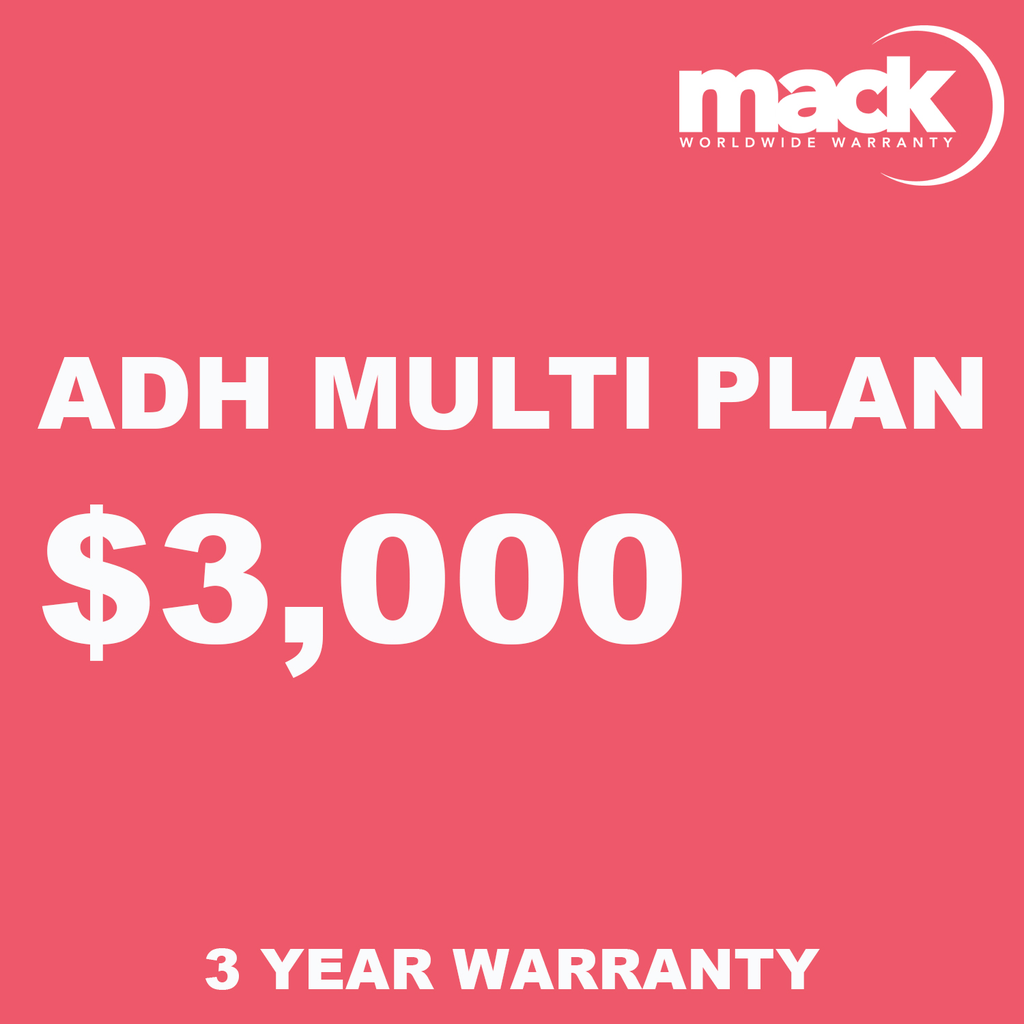 MACK 3 Year ADH Multi Plan Warranty - Under $3,000