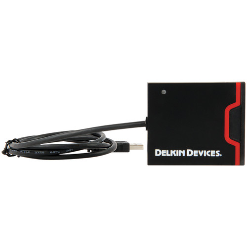 Delkin Devices USB 3.1 Gen 1 Dual Slot SD UHS-II and CF Memory Card Reader