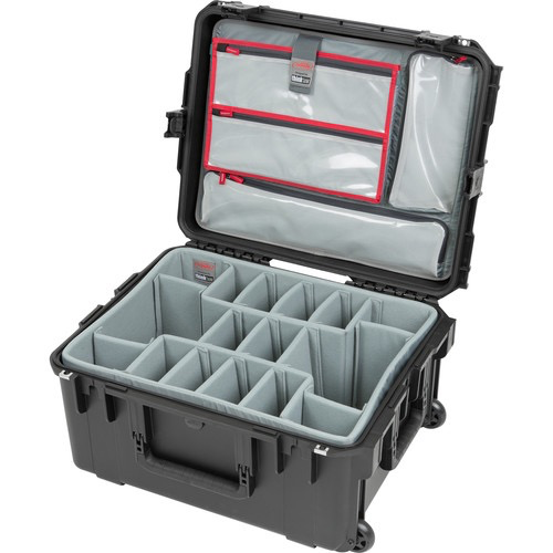 SKB iSeries 2217-10 Case with Think Tank Photo Dividers & Lid Organizer (Black)