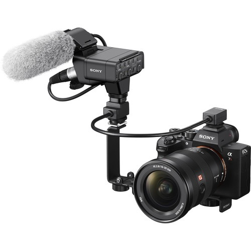 Sony XLR-K3M Dual-Channel XLR Audio Adapter Kit with Shotgun Microphone