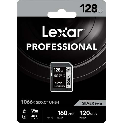 Lexar Pro 128GB 1066x SDXC Memory Card