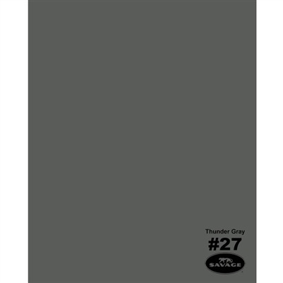 Savage Widetone Seamless Background Paper (Thunder Gray 86”X12yds)