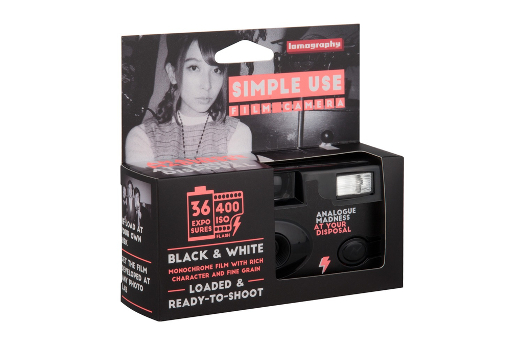 Lomography Black & White 400 Simple Use Film Camera