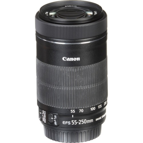 Canon EF-S 55-250mm f/4-5.6 IS STM by Canon at B&C Camera