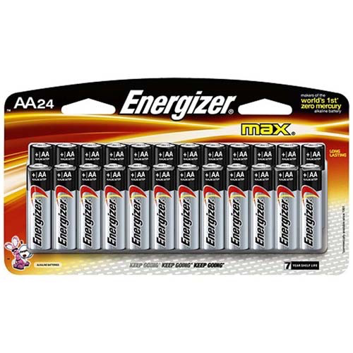 Shop AA MAX 24 pack alkaline by Energizer at B&C Camera