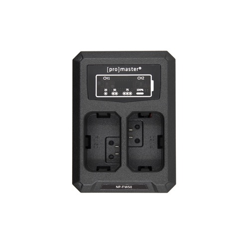 Promaster Battery & Charger Kit for Sony NP-FW50