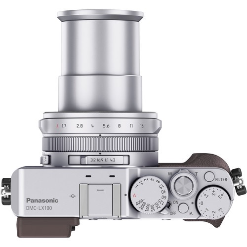 Shop Panasonic Lumix DMC-LX100 Digital Camera (Silver) by Panasonic at B&C Camera
