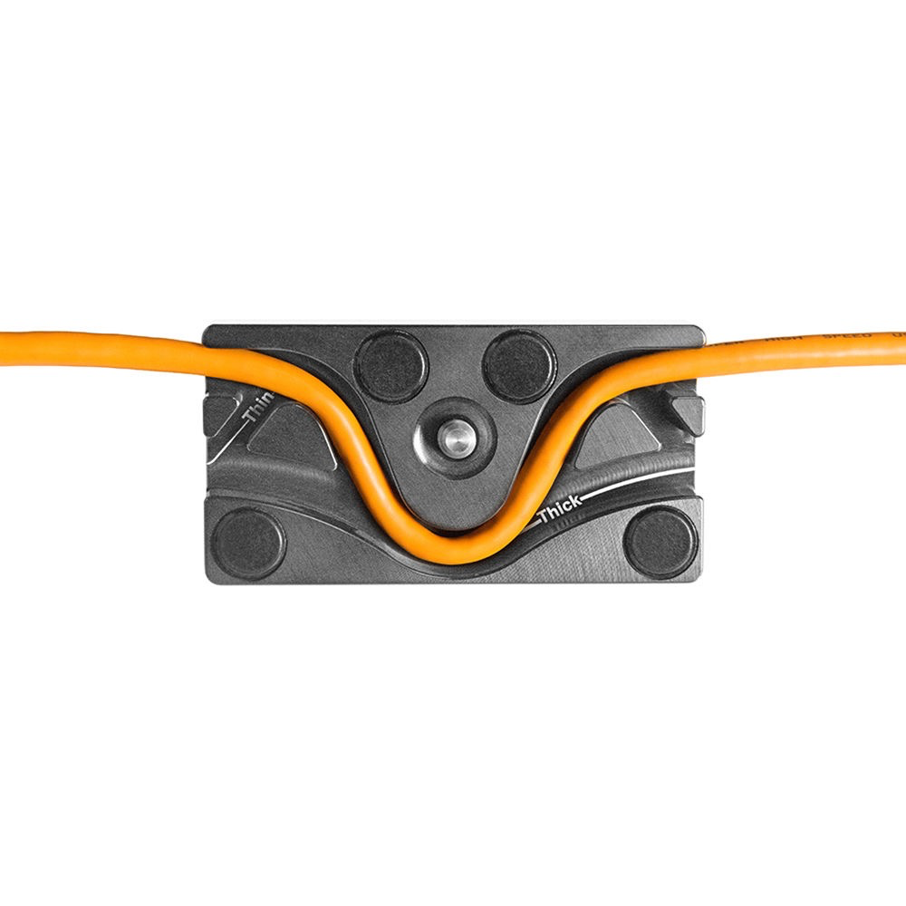 TetherBLOCK MC Multi Cable Mounting Plate - Secure Camera Cable Connection