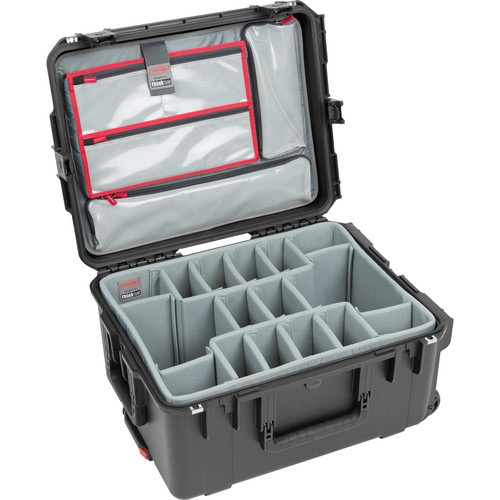 SKB iSeries 2217-10 Case with Think Tank Photo Dividers & Lid Organizer (Black)