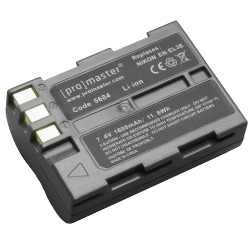 Promaster EN-EL3E Lithium Ion Battery for Nikon