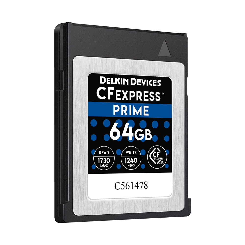 Shop Delkin Devices 64GB Prime CFexpress Type B Memory Card by Delkin at B&C Camera