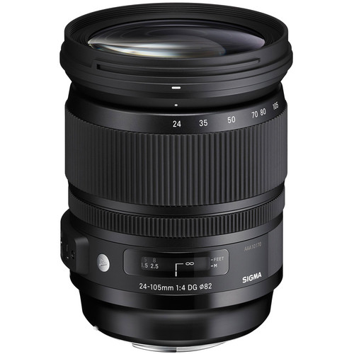 Sigma 24-105mm f/4 DG (OS)* HSM Art Lens for Canon EF