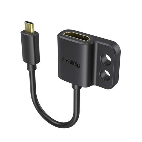 SmallRig Ultra Slim 4K HDMI Adapter Cable (D to A) 3021
