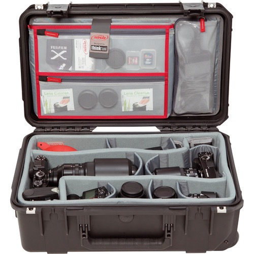 SKB iSeries 2011-7 Case with Think Tank-Designed Photo Dividers & Lid Organizer (Black)
