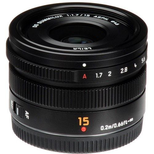 Panasonic Lumix G Leica DG Summilux 15mm f/1.7 ASPH Lens