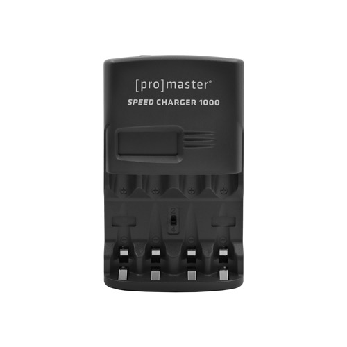 ProMaster Speed Charger 1000 AA NiMH kit with 4 batteries