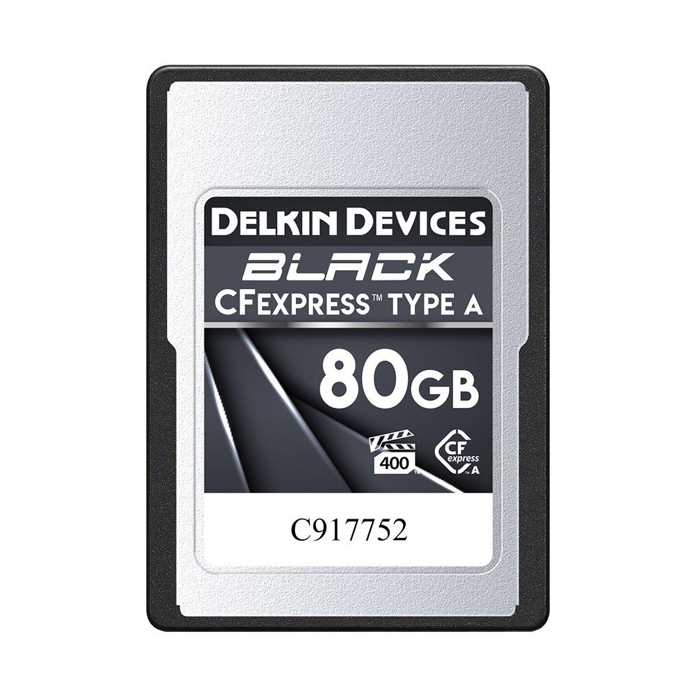 Delkin CFexpress™ Type A BLACK 80GB Memory Card • VPG400