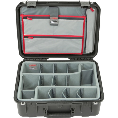 SKB iSeries 1813-7 Case with Think Tank-Designed Photo Dividers & Lid Organizer (Black)