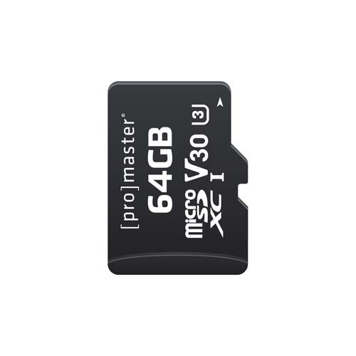 Promaster Micro SDXC 64GB Performance 2.0