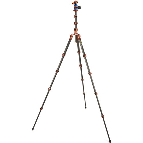 Shop 3 Legged Thing Legends Bucky Tripod with AirHed VU Ball Head Kit (Bronze/Blue) by 3leggedthing at B&C Camera