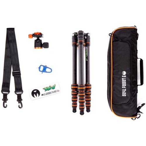 Shop 3 Legged Thing Punks Brian 2.0 Carbon Fiber Tripod with AirHed Neo 2.0 Ball Head (Black) by 3leggedthing at B&C Camera