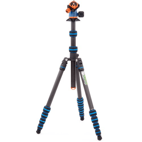 Shop 3 Legged Thing Punks Brian 2.0 Carbon Fiber Tripod with AirHed Neo 2.0 Ball Head (Blue) by 3leggedthing at B&C Camera