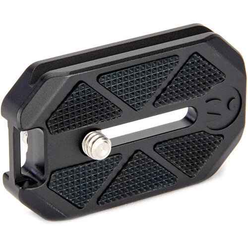 3 Legged Thing QR7 v2 38mm x 60mm Arca Swiss Compatible Quick Release Plate - Darkness Series, Black - B&C Camera