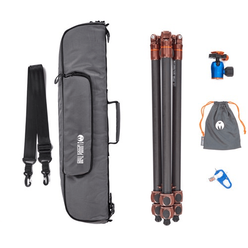 Shop 3 Legged Thing Winston 2.0 Tripod Kit with AirHed Pro Ball Head (Bronze and Blue) by 3leggedthing at B&C Camera