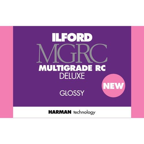 Ilford MULTIGRADE RC Deluxe Paper (Glossy, 8 x 10", 25 Sheets)