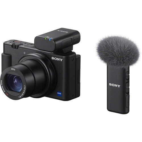 Sony ECM-W2BT Camera-Mount Digital Bluetooth Wireless Microphone System for Sony Cameras