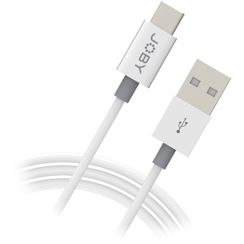 JOBY Charge & Sync USB Type-A to USB Type-C Cable (3.9, White)