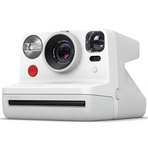 Polaroid Now Instant Film Camera (White)