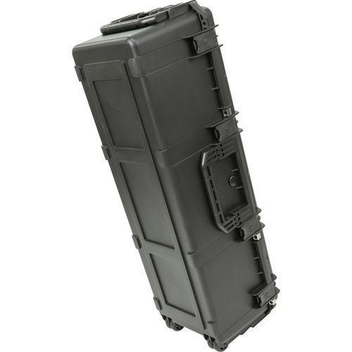 SKB iSeries 4213-12 Waterproof Case with Wheels with Think Tank-Designed Lighting/Stand Dividers & Lid Foam (Black)