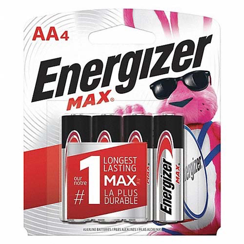AA MAX 4 pack alkaline