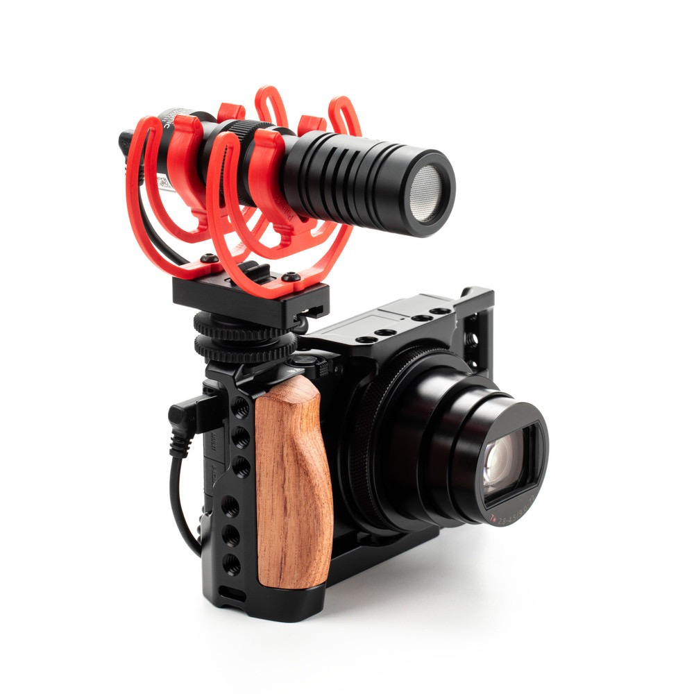 Saramonic Vmic Mini II Camera-Mount Shotgun Microphone with Dual Rycote Lyre Suspension & Furry Windscreen