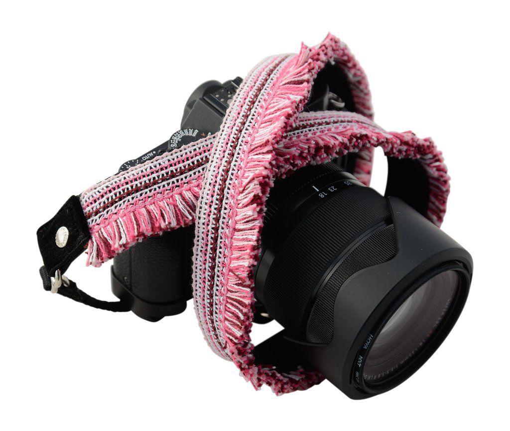 Capturing Couture Camera Strap: Bella Pink 1”