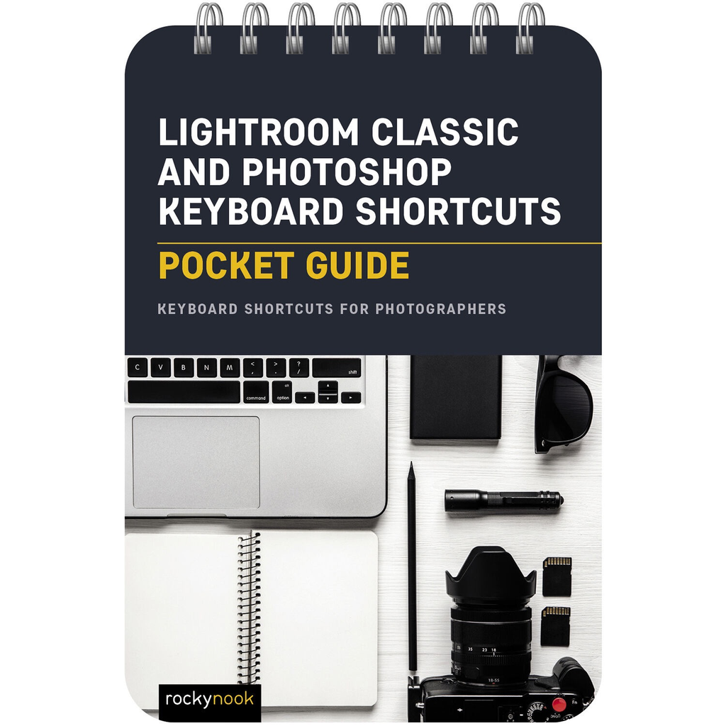 Rocky Nook Lightroom Classic and Photoshop Keyboard Shortcuts: Pocket Guide