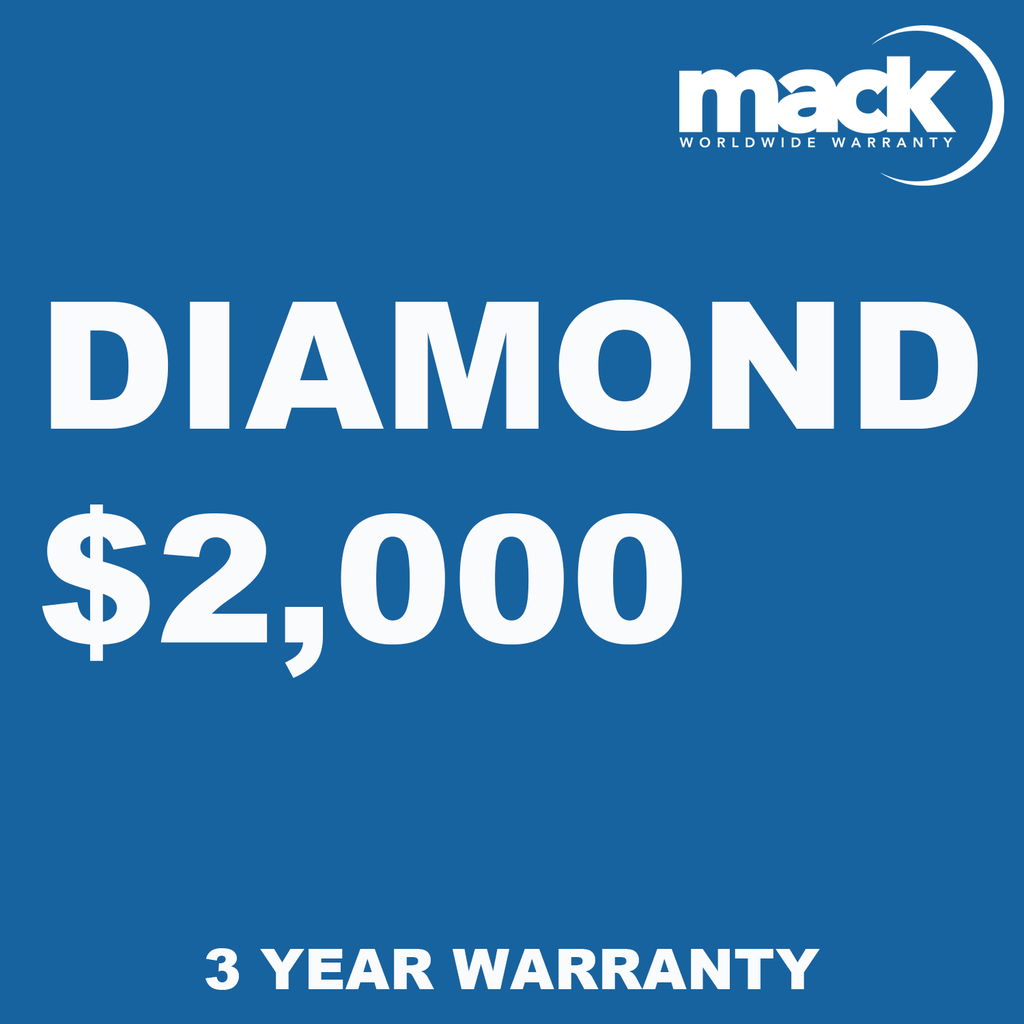 MACK 3 Year Diamond Warranty - Under $2,000