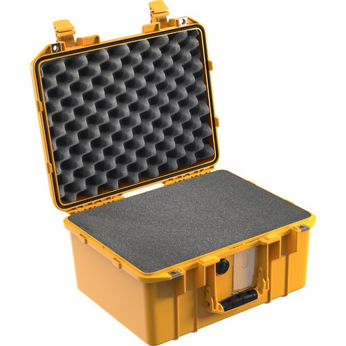 Pelican 1507WF Air Case with Pick-N-Pluck Foam (Yellow)