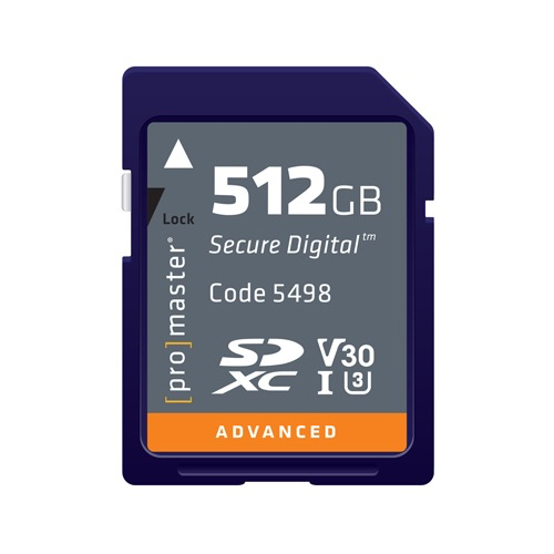 Promaster SDXC 512GB Advanced