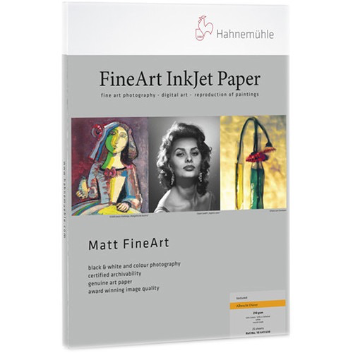 Shop Hahnemühle Albrecht Durer Matte FineArt Paper (13 x 19", 25 Sheets) by Hahnemuhle at B&C Camera