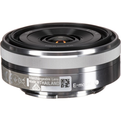 Sony 16mm f/2.8 Wide-Angle Alpha E-Mount Lens (Silver)