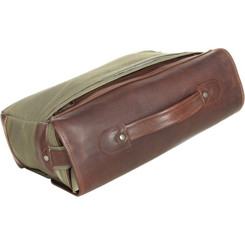 Oberwerth Munchen Large Camera Bag (Olive/Dark Brown)