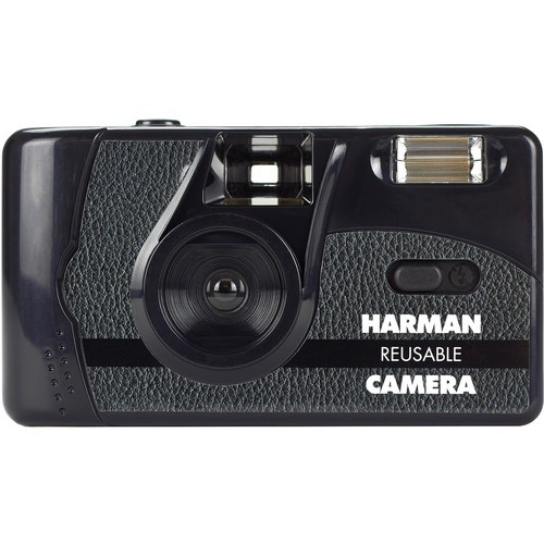 HARMAN technology Reusable 35mm Film Camera with 2 Rolls of Film