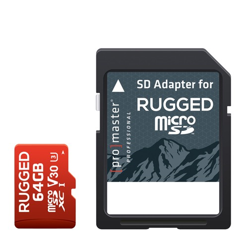 Promaster Micro SDXC 64GB Rugged